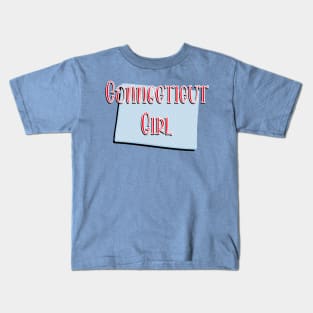 Connecticut Girl Kids T-Shirt